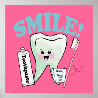 Póster Pedodontist Pedodontics Pedodontry
