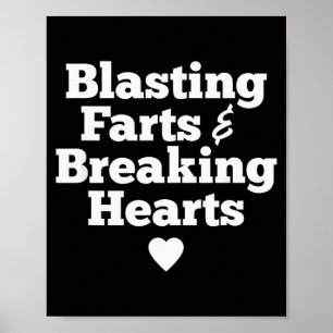 Póster Pedos Explosivos y Corazones Rotos Funny Valenti