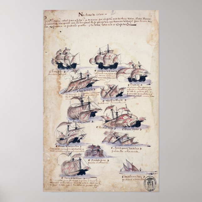 Póster Pedro Alvares Cabral (Frente)