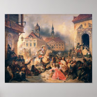Pedro el Grande conquista Narva en 1704, 1859