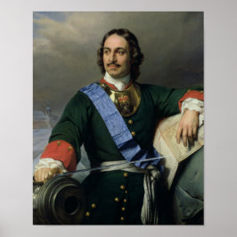 Póster Pedro I el Grande - Paul Delaroche