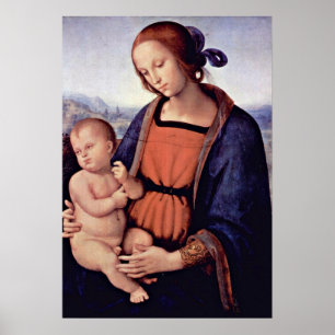 Póster Pedro Perugino - Madonna