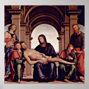Póster Pedro Perugino - Pieta