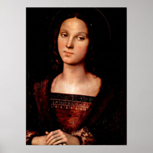 Póster Pedro Perugino - St Mary Magdalena