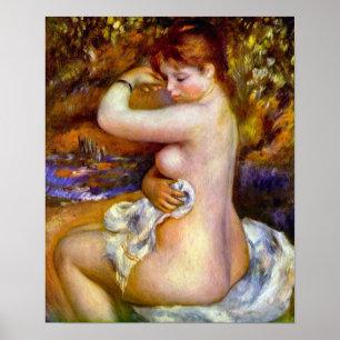 Póster Pedro Renoir - después del baño