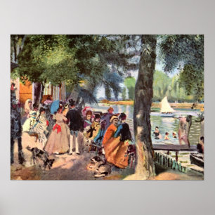 Póster Pedro Renoir - La Grenouillere