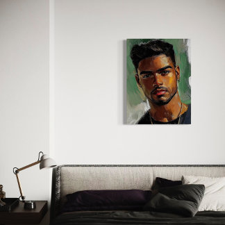 Póster Pedro-Retrato de un afrolatino