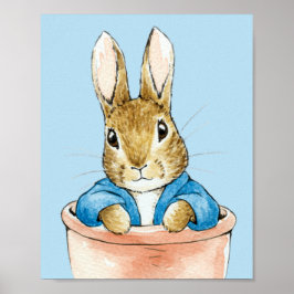 Póster Pedro sentado en maceta