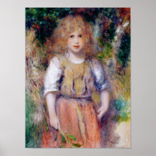 Póster Pedro un chica gitano de Renoir el  