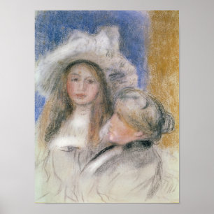 Póster Pedro un Renoir el   Berthe Morisot y su hija