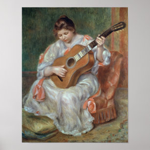 Póster Pedro un Renoir el   el guitarrista