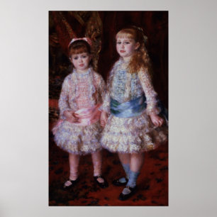 Póster Pedro un Renoir el   rosado y azul