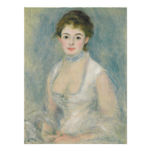 Póster Pedro una señora Henriot de Renoir el  
