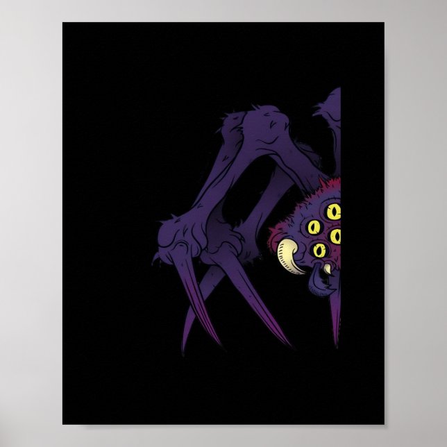 Póster Peekabo Spider (Frente)