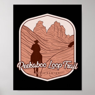 Póster Peekaboo Loop Trail - Bryce Canyon Horseback Ridin