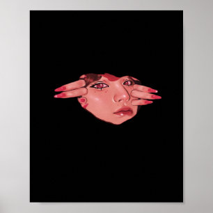 Póster Peekaboo - Vibes Sloth Design