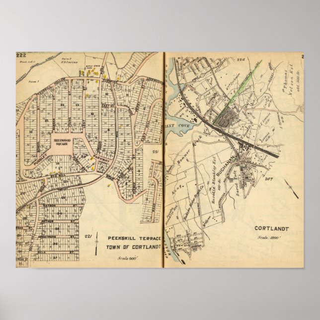 Póster Peekskill, Nueva York (Frente)