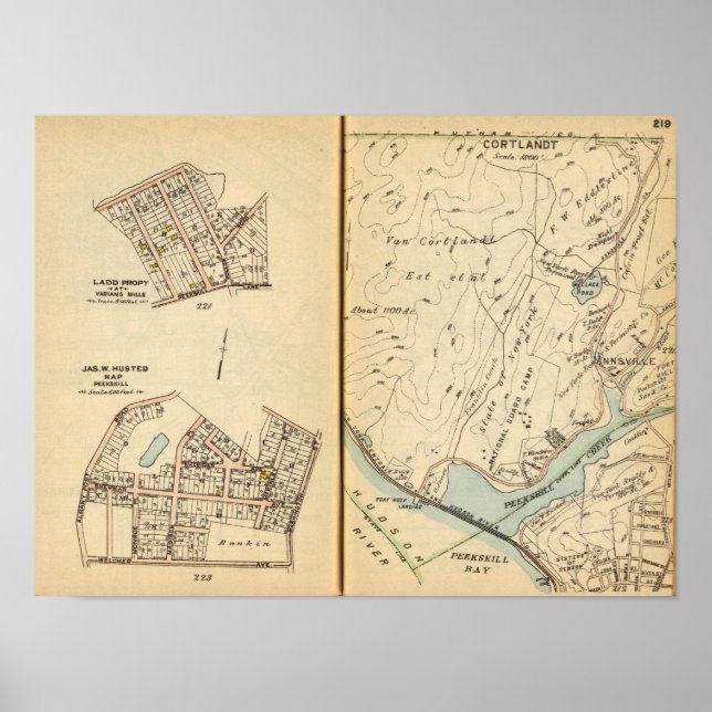 Póster Peekskill, Nueva York 2 (Frente)