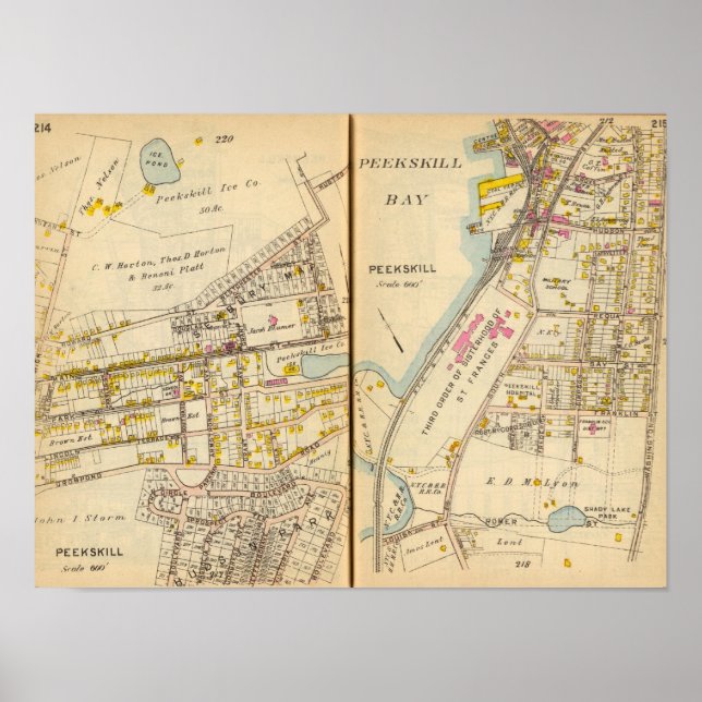 Póster Peekskill, Nueva York 2 (Frente)