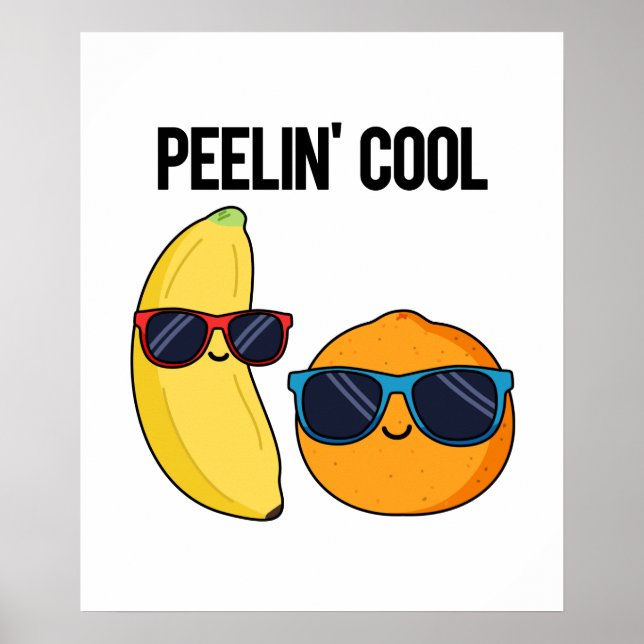 Póster Peelin Guay Funny Fruit Pun (Frente)