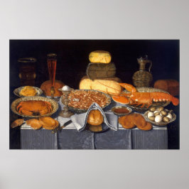 Póster Peeters - Cangrejo, gambas Y langosta