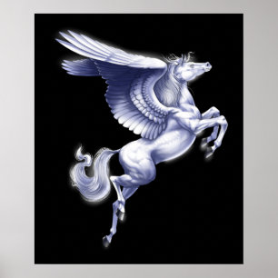 Póster Pegasus mítico