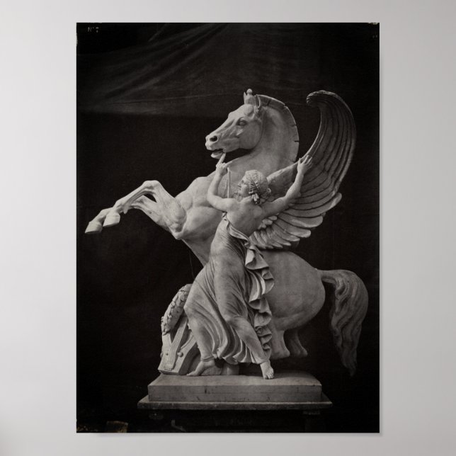 Póster Pegasus - Pégase - Louis-Emile Durandelle (Frente)