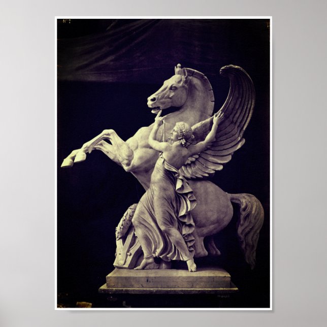 Póster Pegasus - Pégase - Louis-Emile Durandelle (Frente)