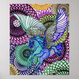 Póster Pegasus Pety