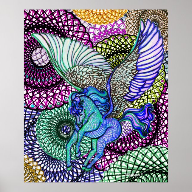 Póster Pegasus Pety (Frente)