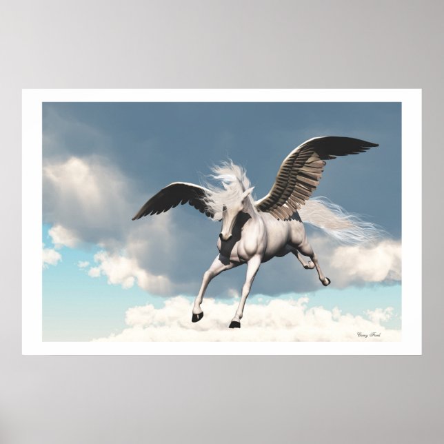 PÓSTER PEGASUS PRINT (Frente)