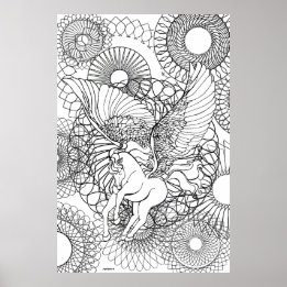 Póster Pegasus Purity