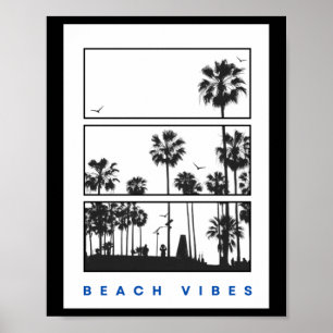 Póster Pegatina de Beach Vibe