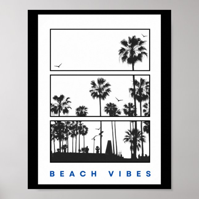 Póster Pegatina de Beach Vibe (Frente)