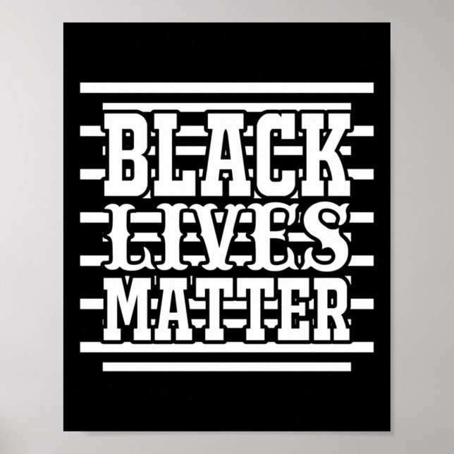 Póster Pegatina de Black Lives (1) (Frente)