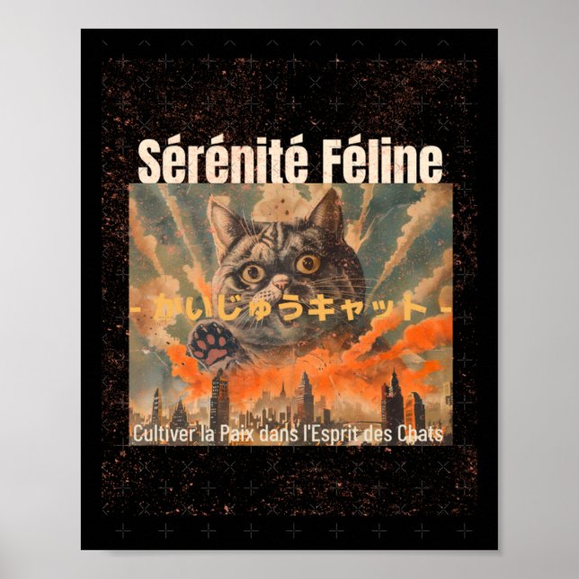 Póster Pegatina De Copie De Meow Wellness (Frente)