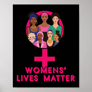 Póster Pegatina de la vida de las mujeres