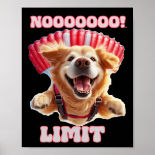 Póster Pegatina De Perro Gracioso Y Motivador De Guay