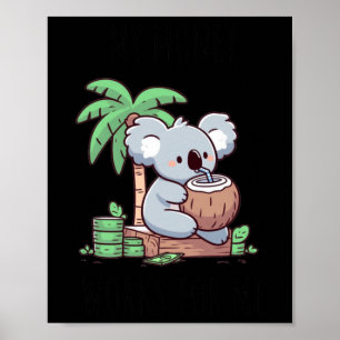 Póster Pegatina de Pive Income Koala
