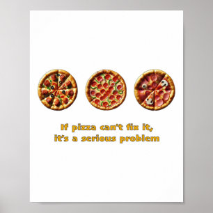 Póster Pegatina de Pizza 5