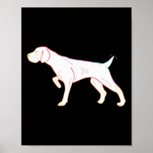 Póster Pegatina de punteros de Shorthair en Alemania