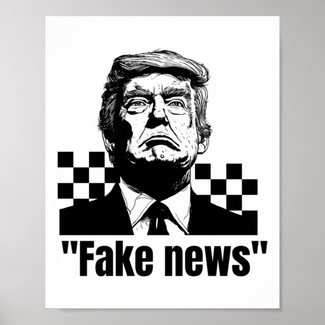 Póster Pegatina de Trump 2025 (Frente)