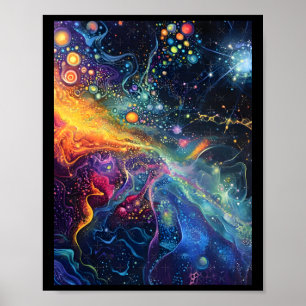 Póster Pegatina del espectro de la mente