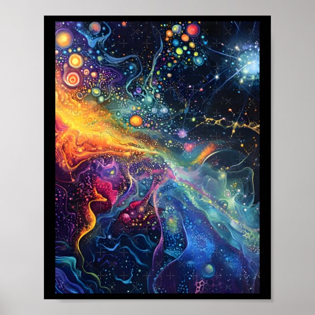 Póster Pegatina del espectro de la mente (Frente)