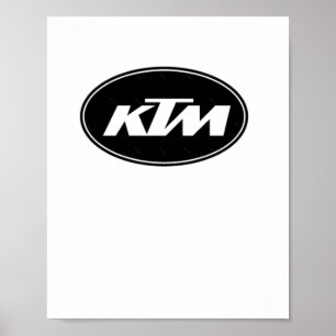 Póster Pegatina del logotipo de Ktm