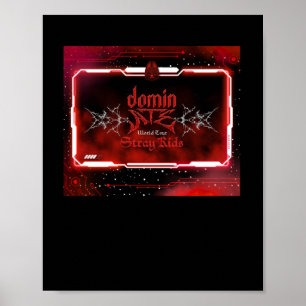 Póster Pegatina del tema del concierto Skz Dominate (vers