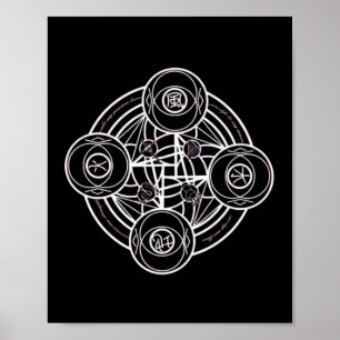 Póster Pegatina Magical Sigil (sello)18