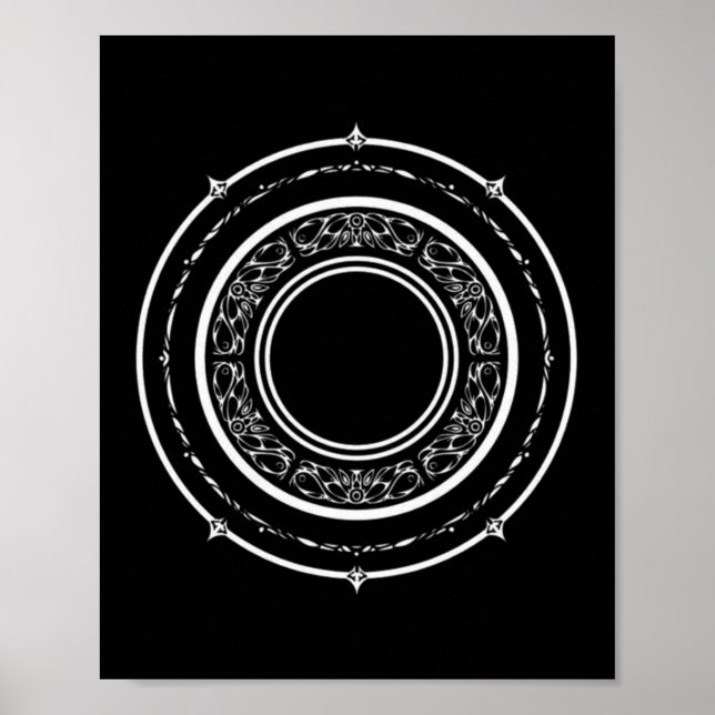 Póster Pegatina Magical Sigil (sello)4 (Frente)