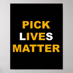 Póster Pegatina Pegatina de Pick Lives