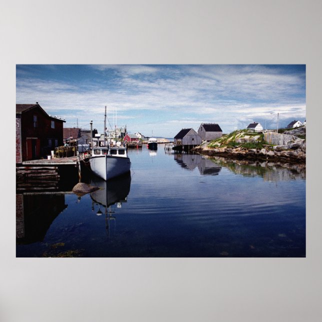 Póster Peggy's Cove, Halifax Co., N.S. (Frente)